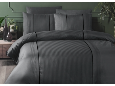 Постельное белье First Choice - Dark Elegant Antracite (Турция), евро комплект Постельное белье First Choice - Dark Elegant Antracite (Турция), евро комплект